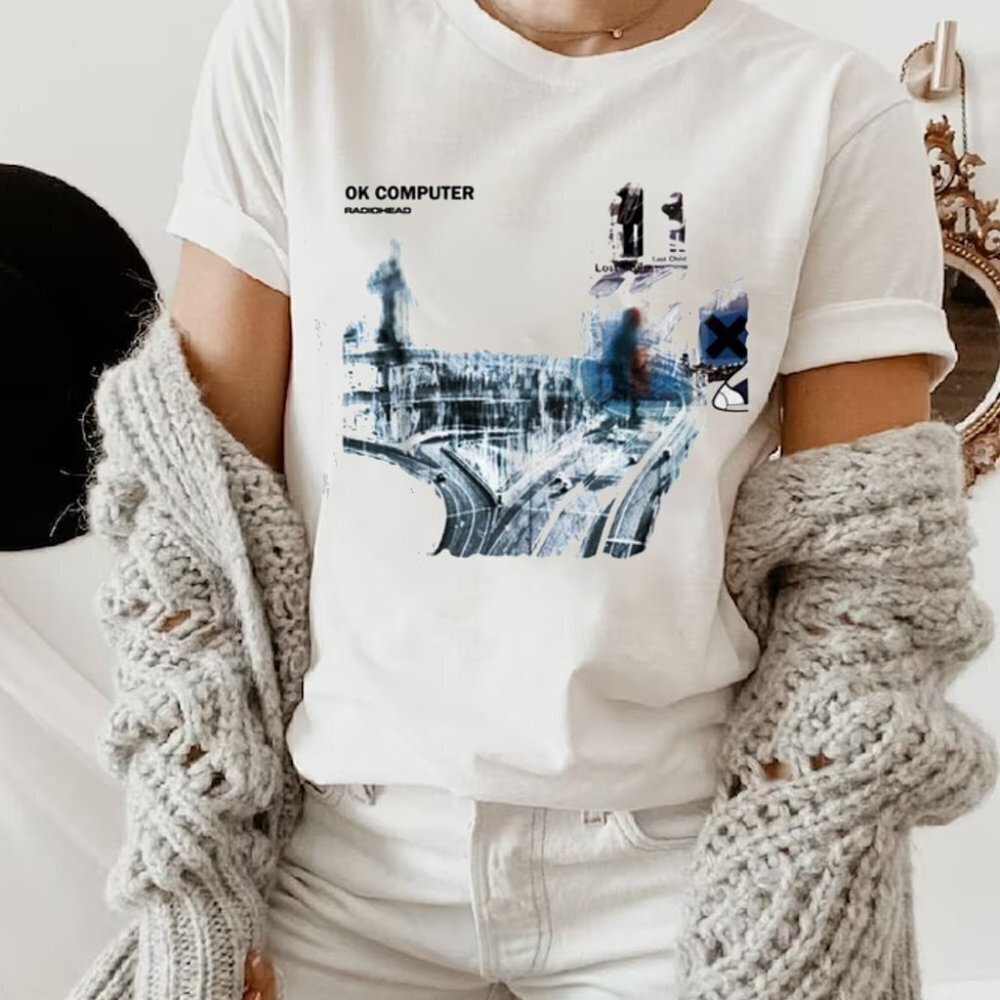 Radiohead Ok Computer T Shirt 1997 Nigel Godrich Colin Greenwood Shirt